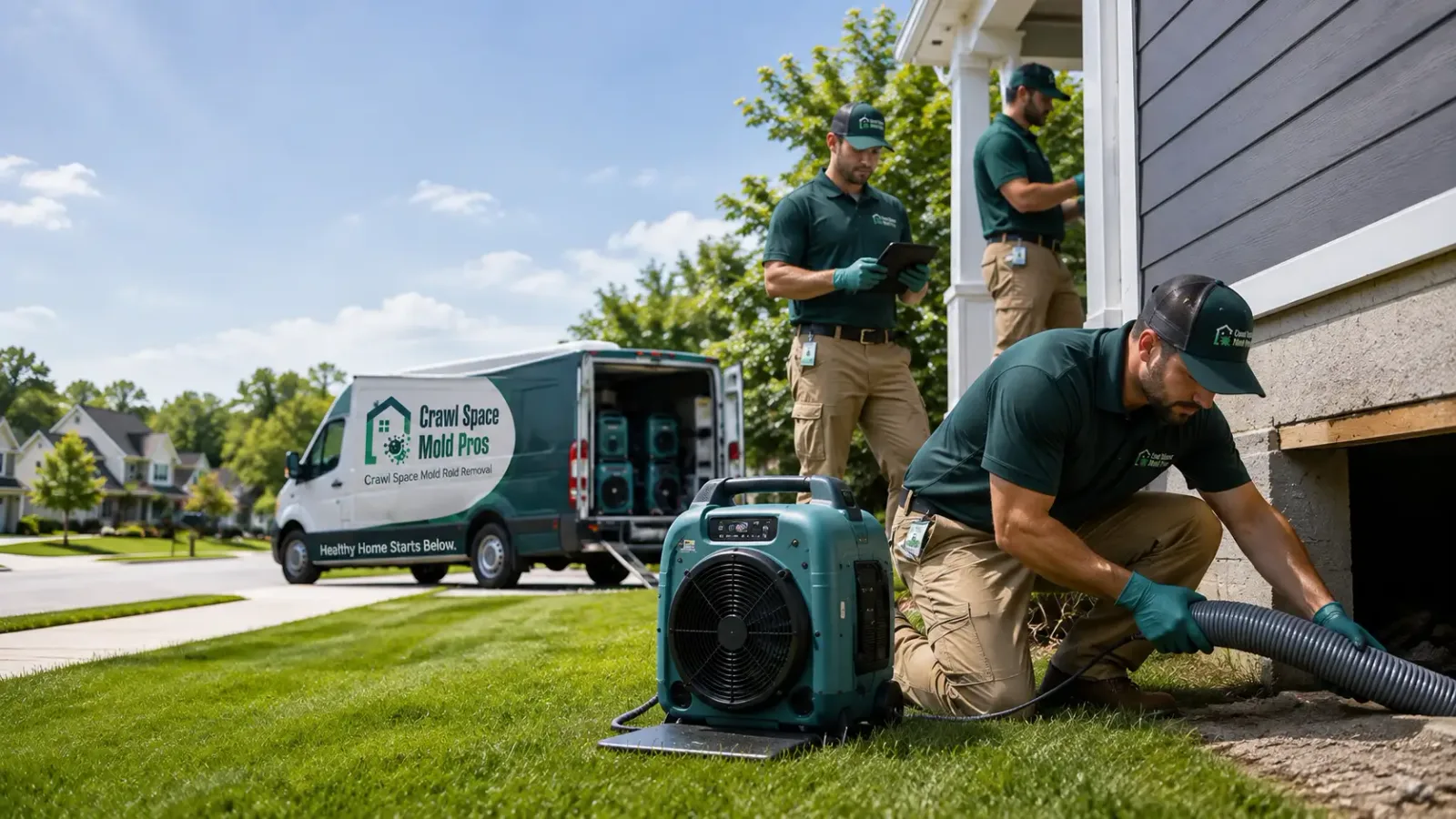 Crawl Space Mold Removal in Lewiston, ID